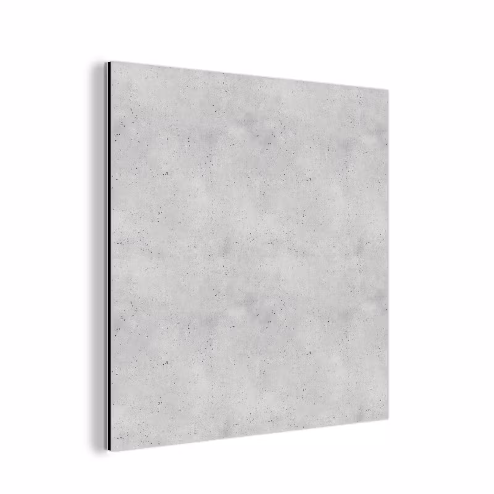 Aluminium schilderij - Grijs - Beton - Neutraal — 1