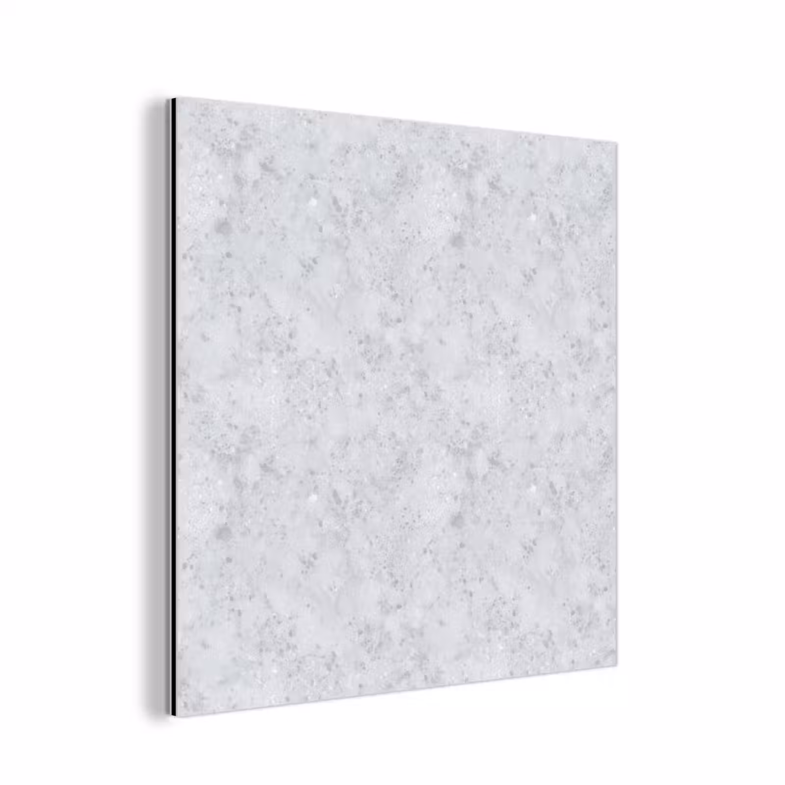 Aluminium schilderij - Grijs - Terrazzo-effect - Beton — 1