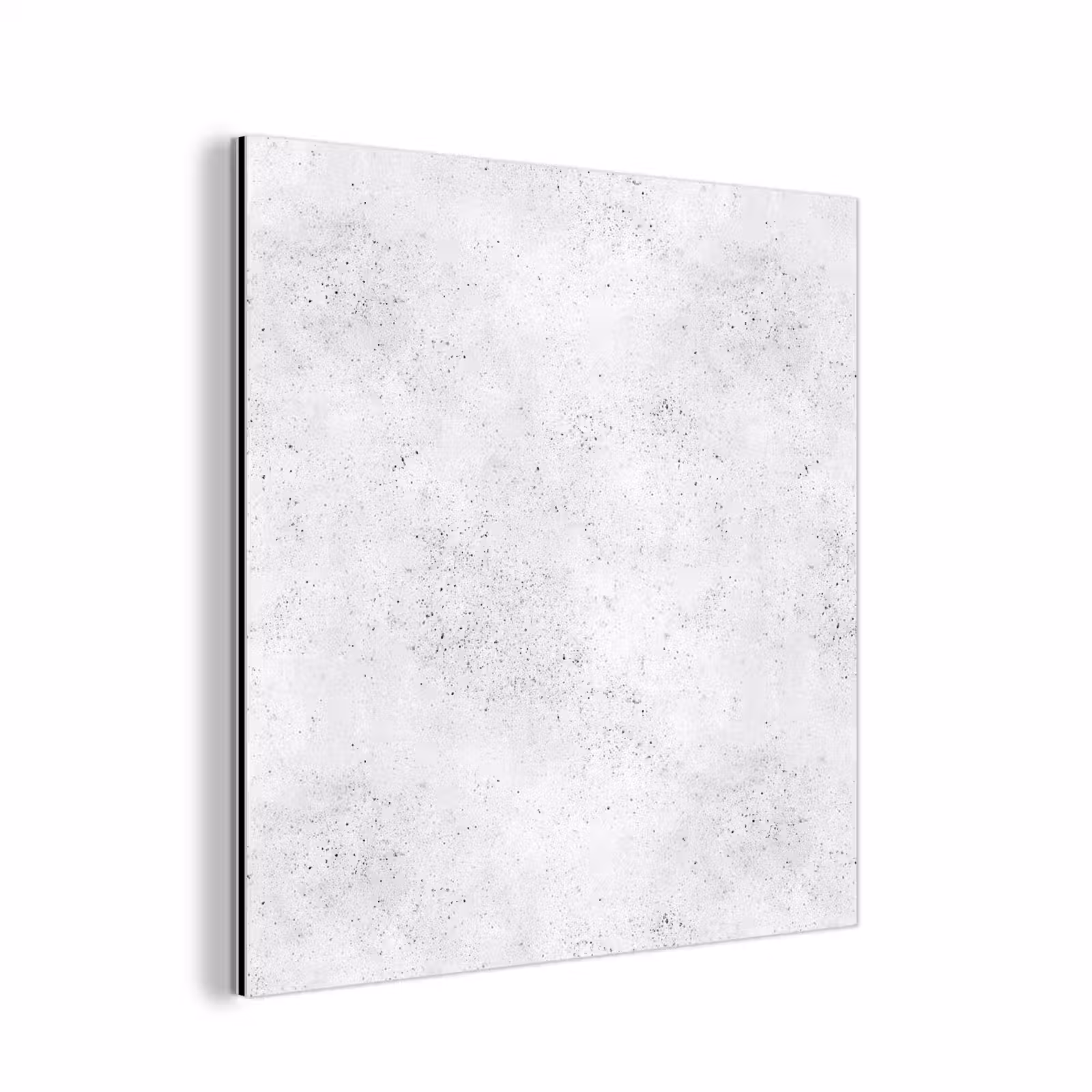 Aluminium schilderij - Lichtgrijs - Betonstructuur - Subtiel — 1