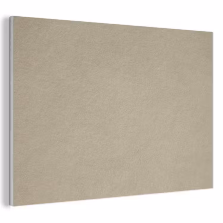 Akoestisch schilderij - Zandkleur - Korrelige structuur - Beton — 1