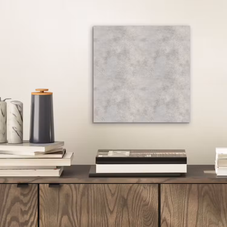 Aluminium schilderij - Grijs - Beton - Industrieel — 2