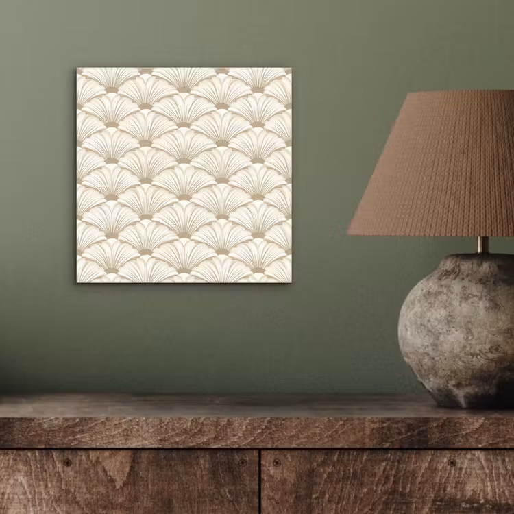 Aluminium schilderij - Klassiek - Art - Beige — 3