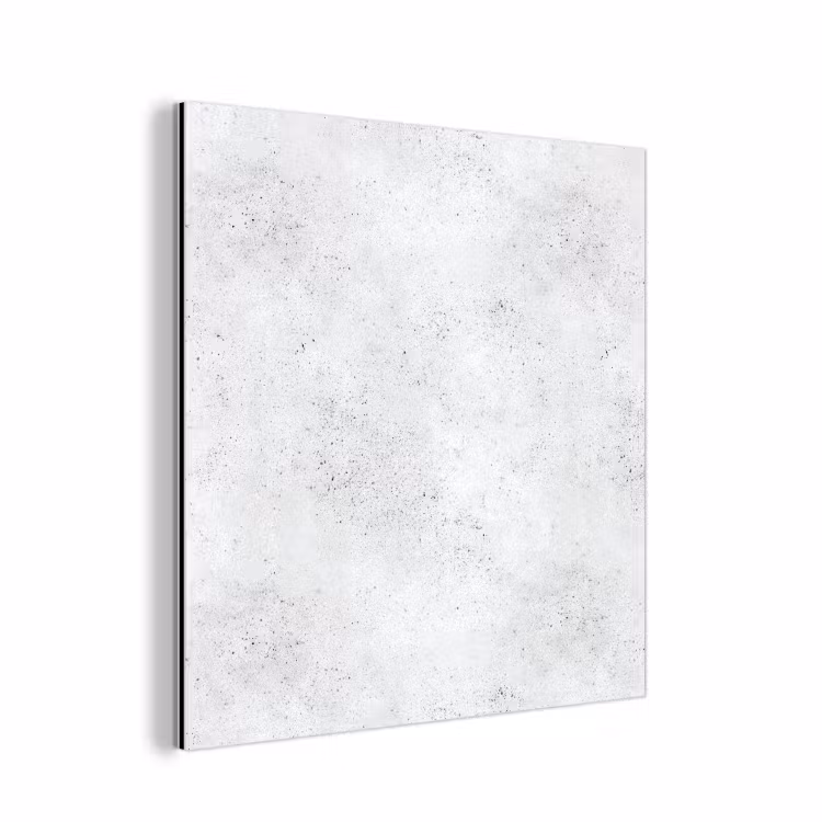 Aluminium schilderij - Lichtgrijs - Betonstructuur - Subtiel — 1