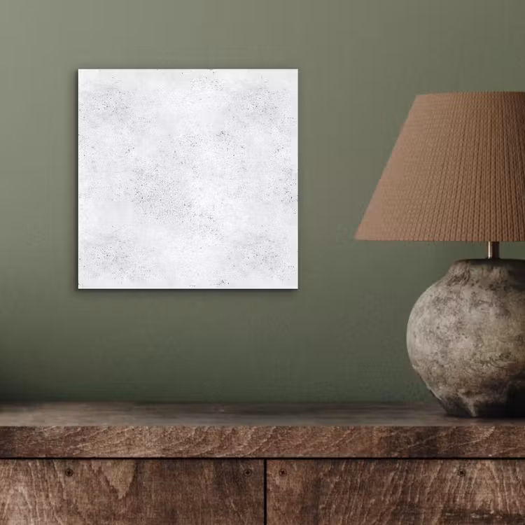 Aluminium schilderij - Lichtgrijs - Betonstructuur - Subtiel — 3