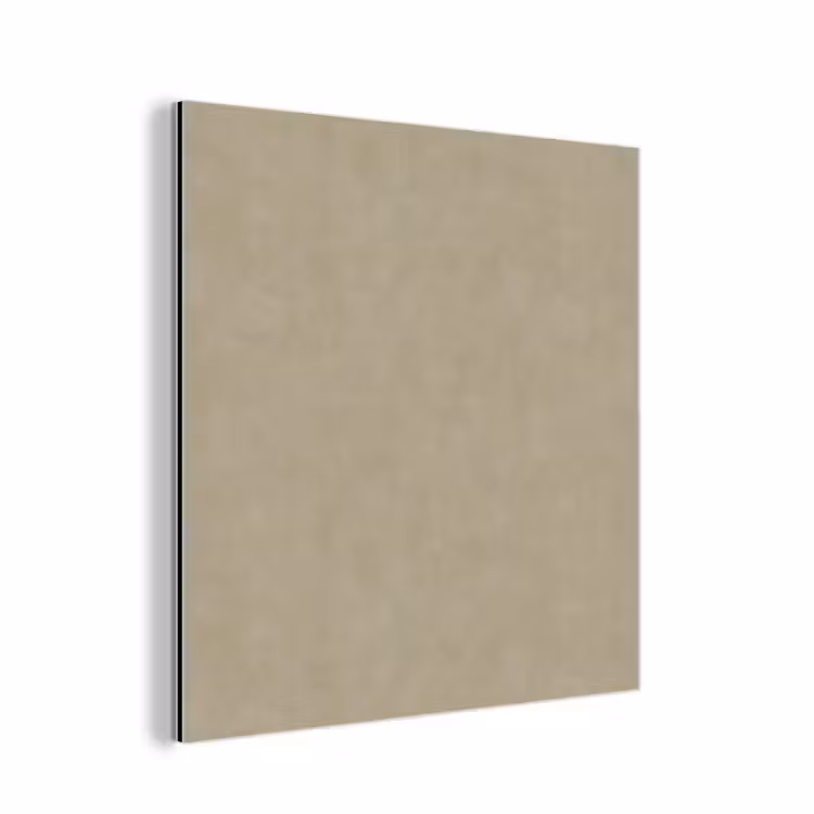 Aluminium schilderij - Taupekleur - Gewolkt textuur - Natuurlijk — 1