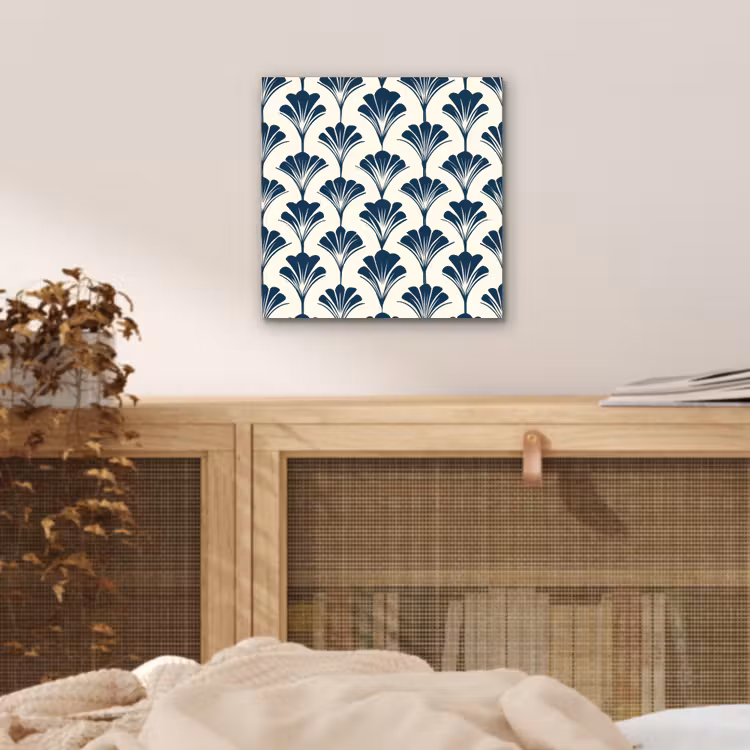 Aluminium schilderij - Klassiek - Motief - Blauw — 4