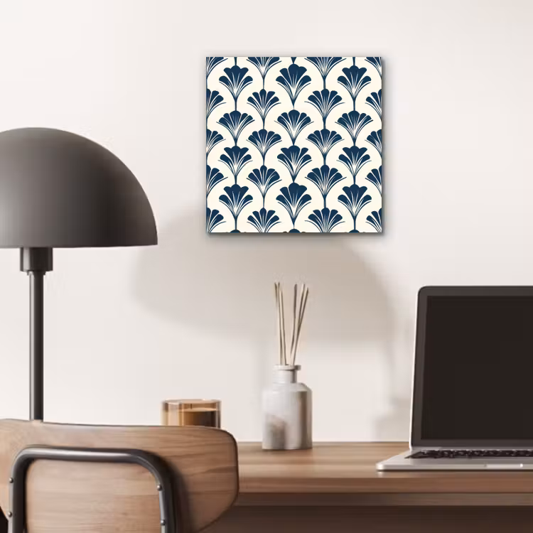 Aluminium schilderij - Klassiek - Motief - Blauw — 6