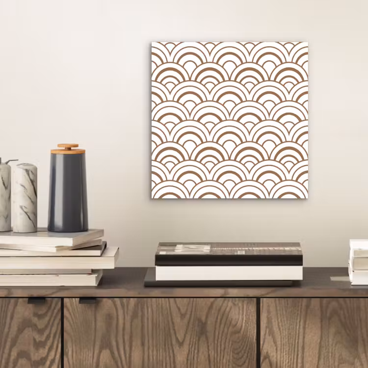 Aluminium schilderij - Klassiek - Motief - Terracotta — 2