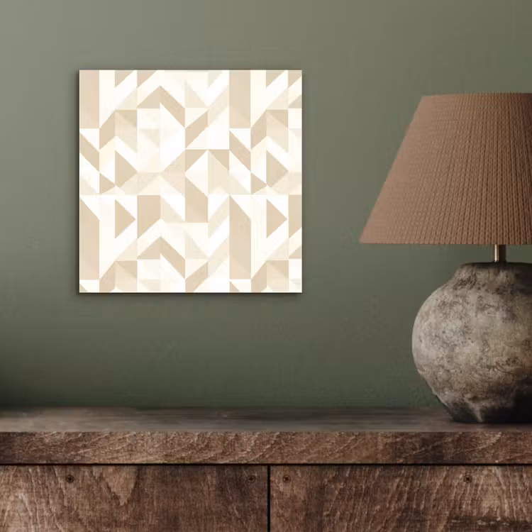 Aluminium schilderij - Modern - Abstract - Beige — 3
