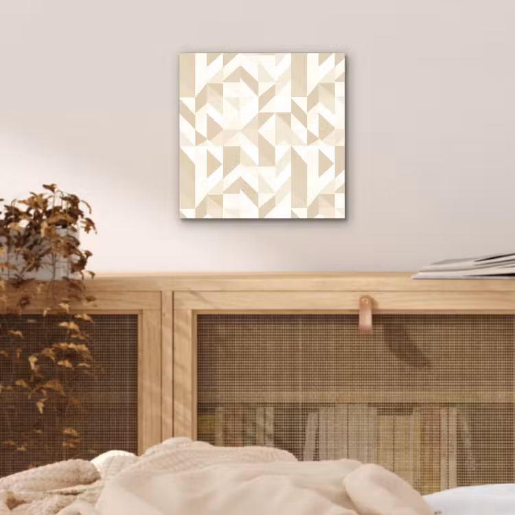 Aluminium schilderij - Modern - Abstract - Beige — 4