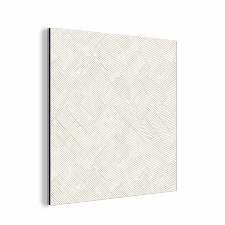 Aluminium schilderij - Textuur - Abstract - Beige — 1
