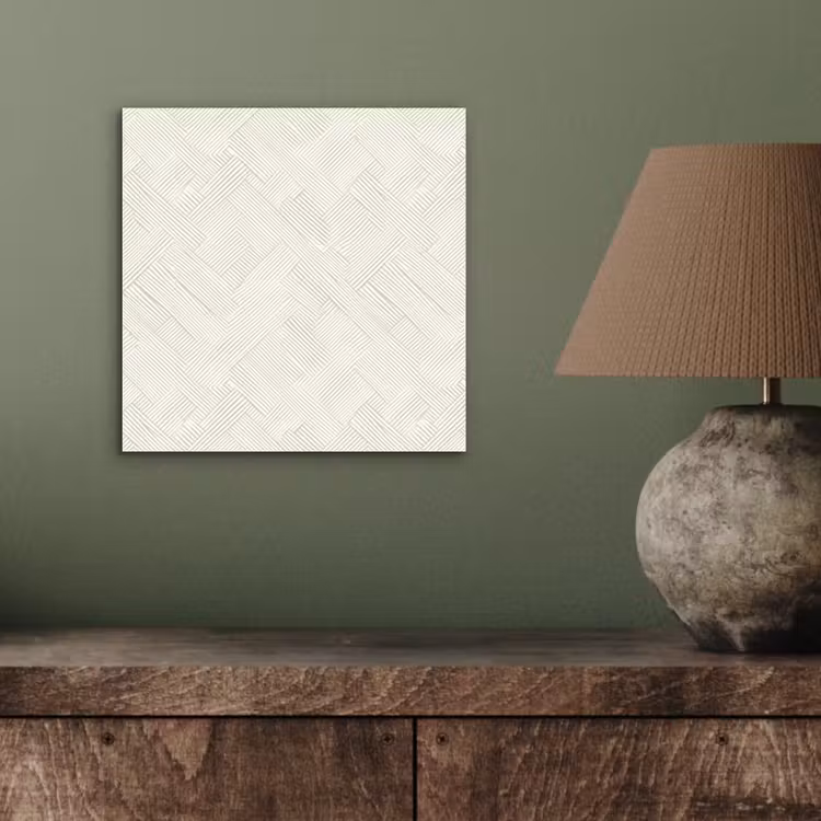 Aluminium schilderij - Textuur - Abstract - Beige — 3