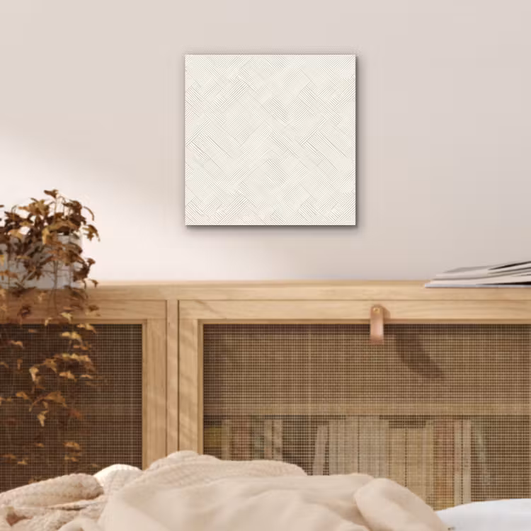 Aluminium schilderij - Textuur - Abstract - Beige — 4