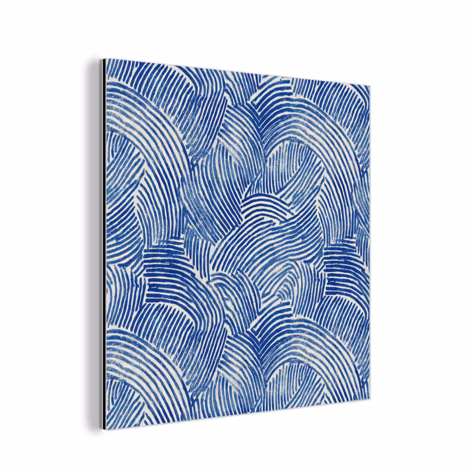 Aluminium schilderij - Modern - Abstract - Blauw — 1