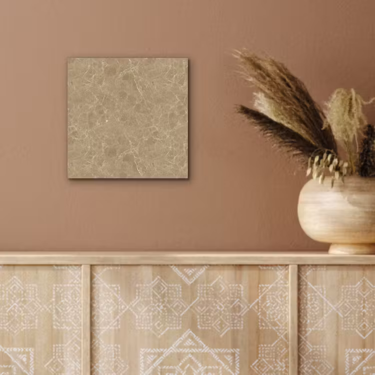 Aluminium schilderij - Beige - Marmer - Witte aders — 5