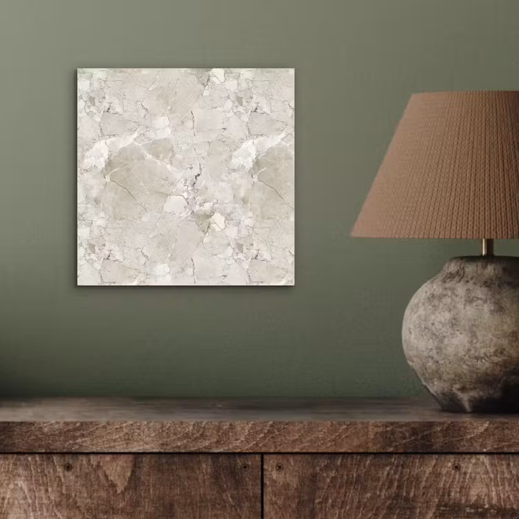 Aluminium schilderij - Marmer - Grijs - Aders — 3