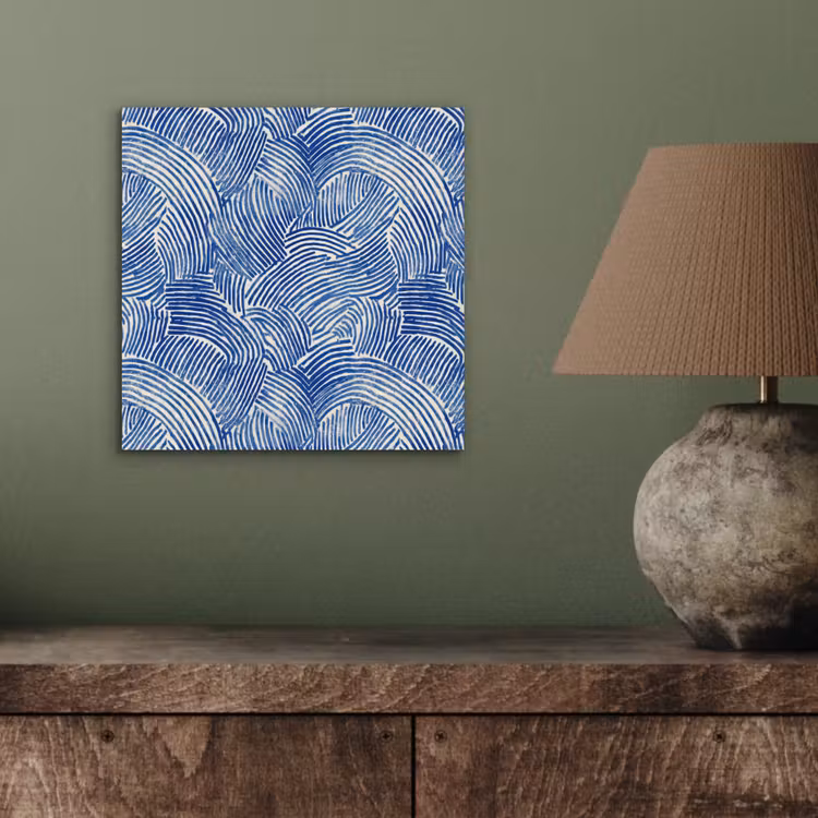 Aluminium schilderij - Modern - Abstract - Blauw — 3