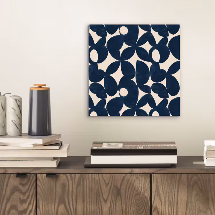 Aluminium schilderij - Modern - Geometrisch - Blauw — 2