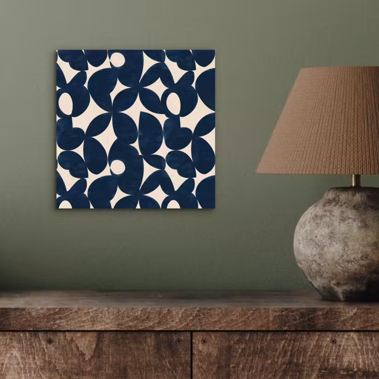 Aluminium schilderij - Modern - Geometrisch - Blauw — 3
