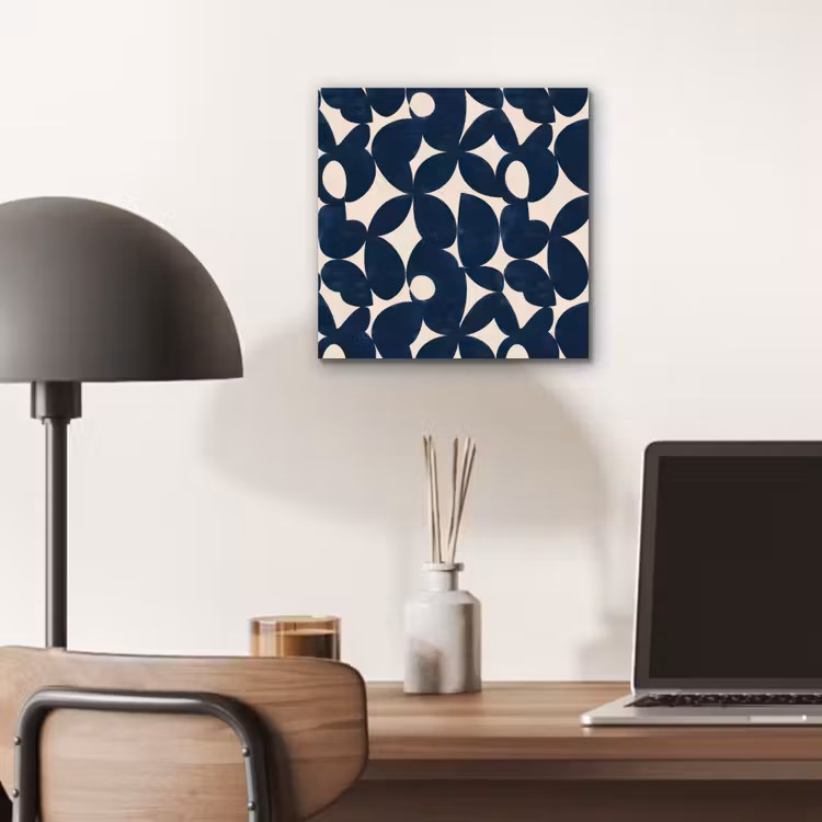 Aluminium schilderij - Modern - Geometrisch - Blauw — 6