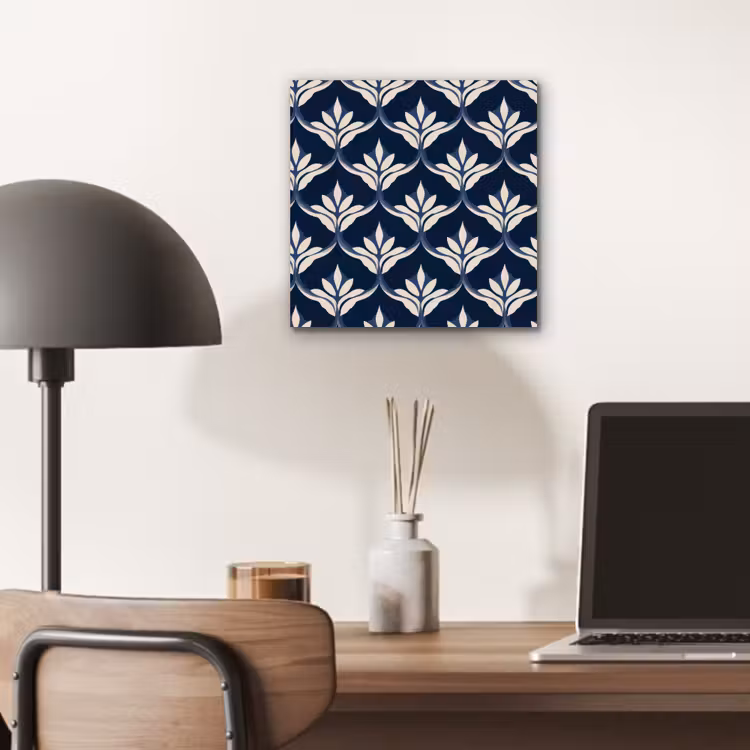 Aluminium schilderij - Modern - Ontwerp - Blauw — 6
