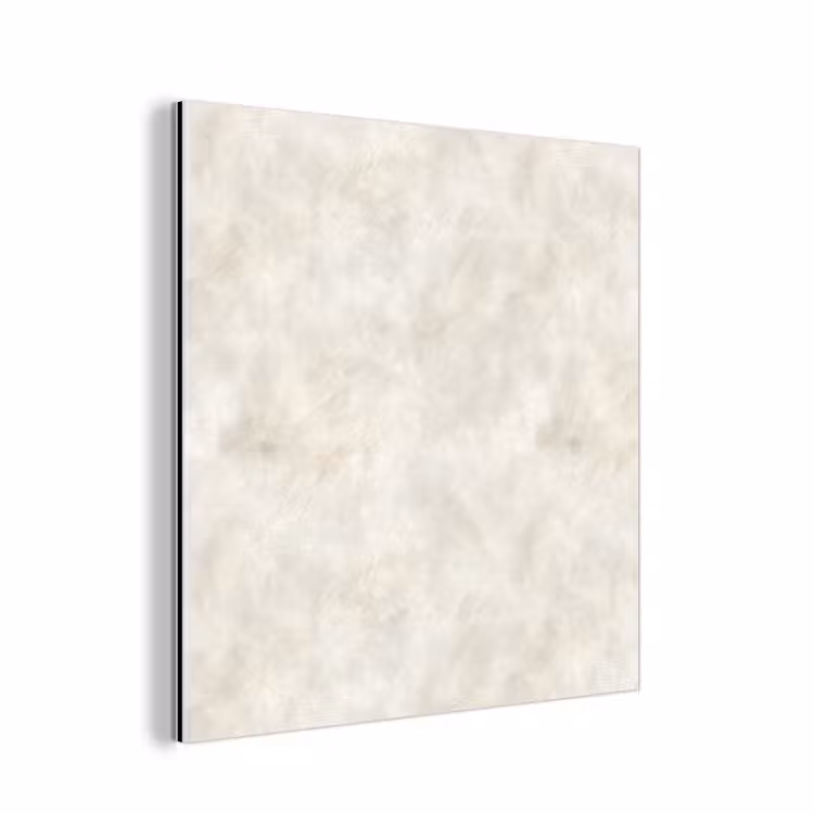 Aluminium schilderij - Crèmebeige - Marmer - Aders — 1