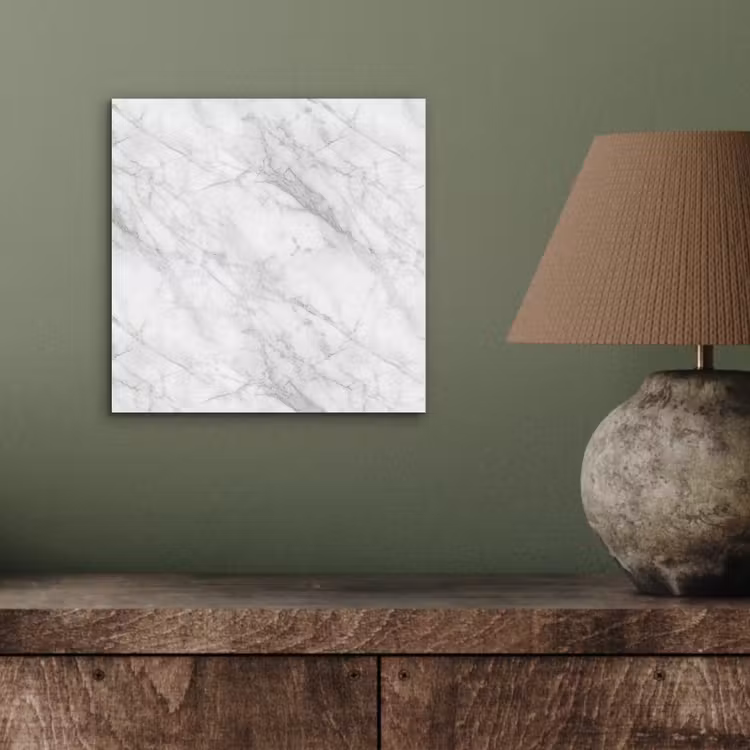 Aluminium schilderij - Klassiek - Marmer - Grijs — 3