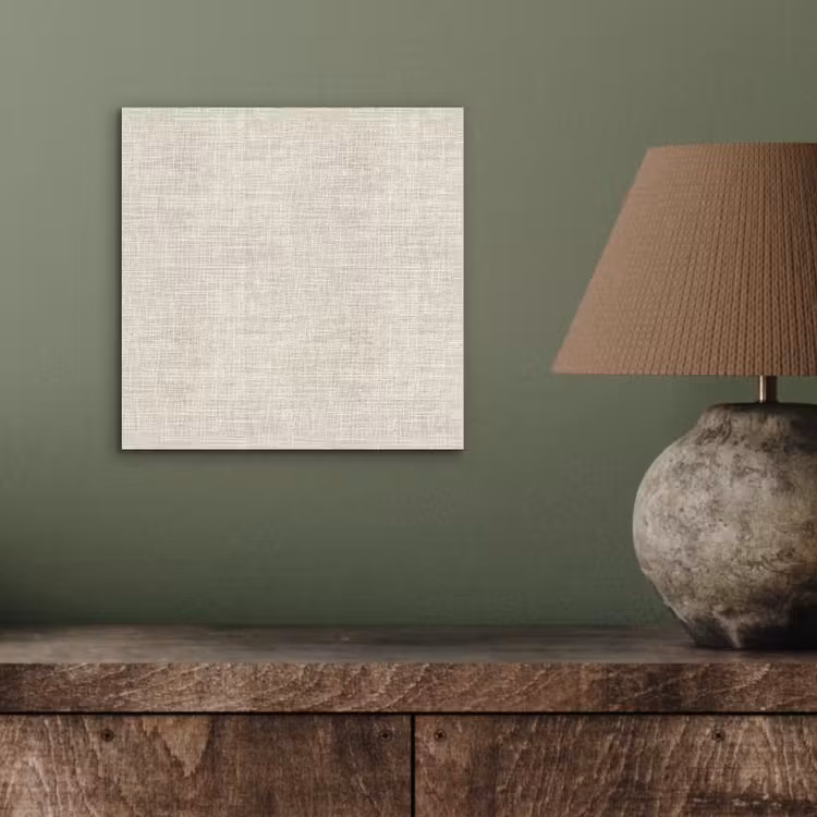 Aluminium schilderij - Linnen - Textuur - Beige — 3