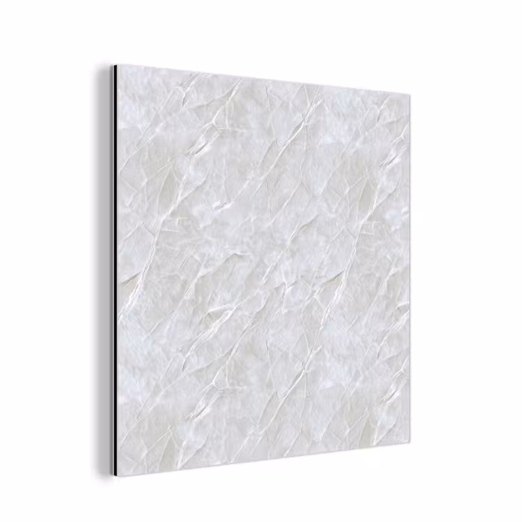 Aluminium schilderij - Oppervlakte - Textuur - Grijs — 1