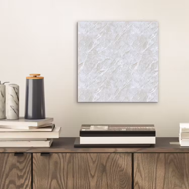 Aluminium schilderij - Oppervlakte - Textuur - Grijs — 2