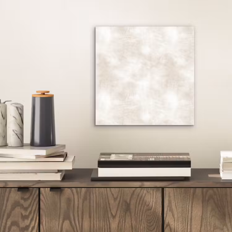 Aluminium schilderij - Subtiel - Structuur - Beige — 2
