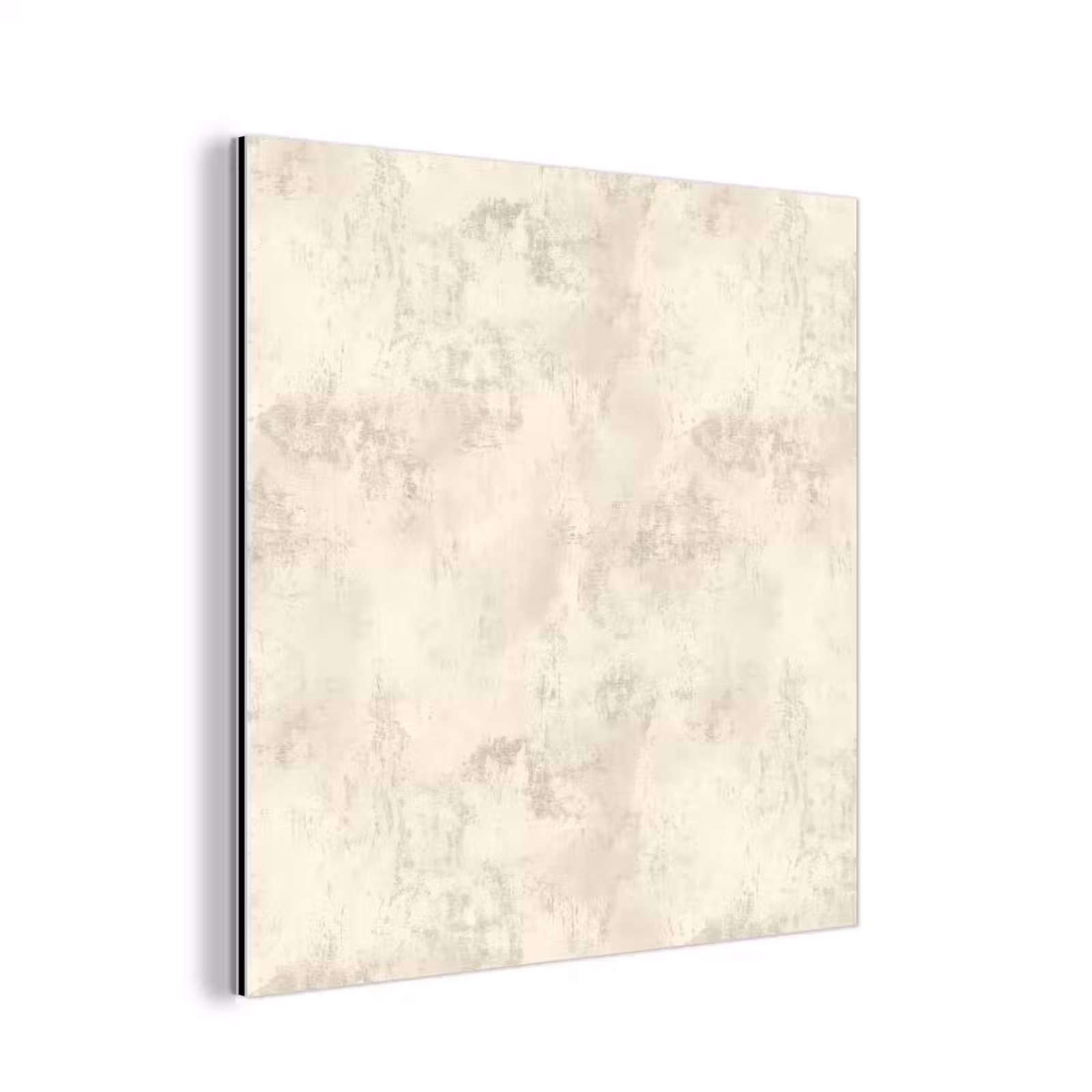 Aluminium schilderij - Patroon - Organisch - Beige — 1