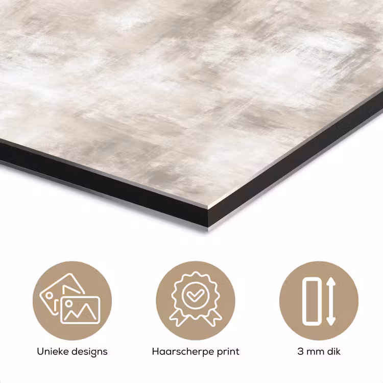 Aluminium schilderij - Organisch - Patroon - Gemêleerd — 7