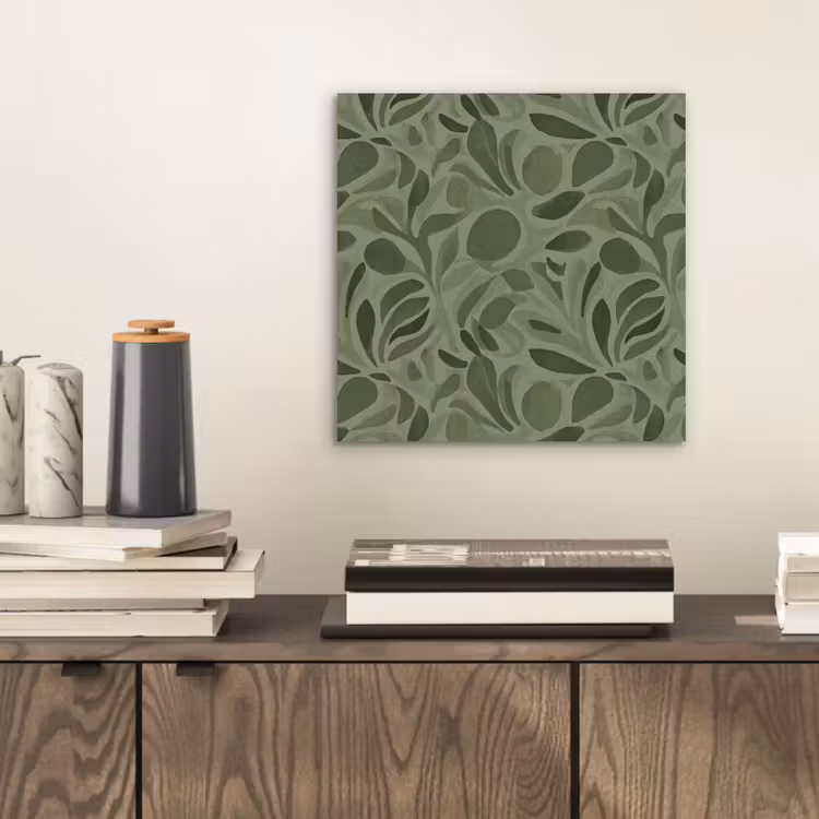 Aluminium schilderij - Sereen - Bladeren - Groen — 2