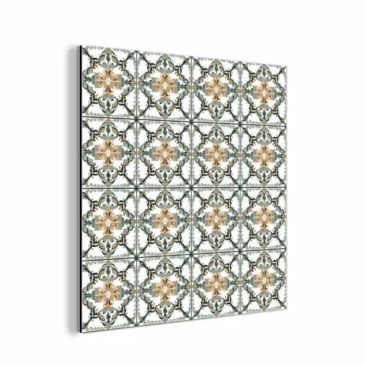 Aluminium schilderij - Floraal - Verweerd - Keurrijk — 1