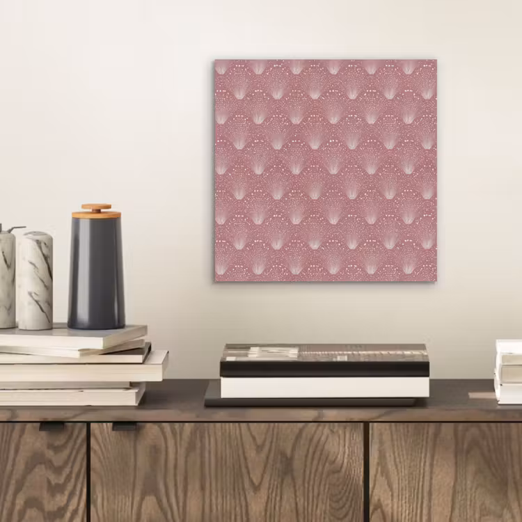Aluminium schilderij - Trendy - Patroon - Roze — 2