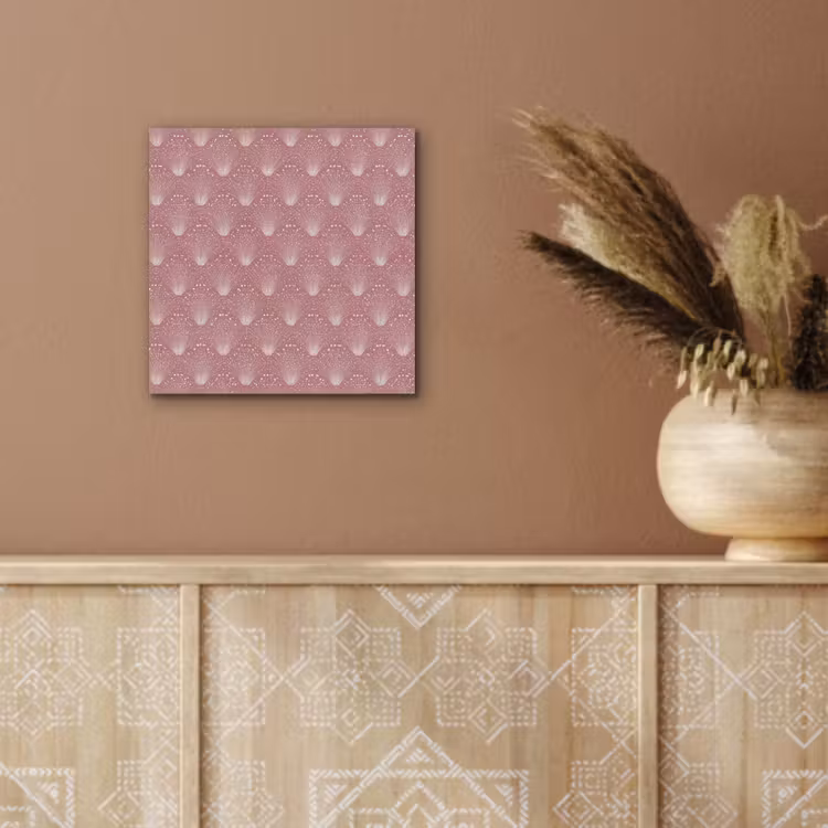 Aluminium schilderij - Trendy - Patroon - Roze — 5
