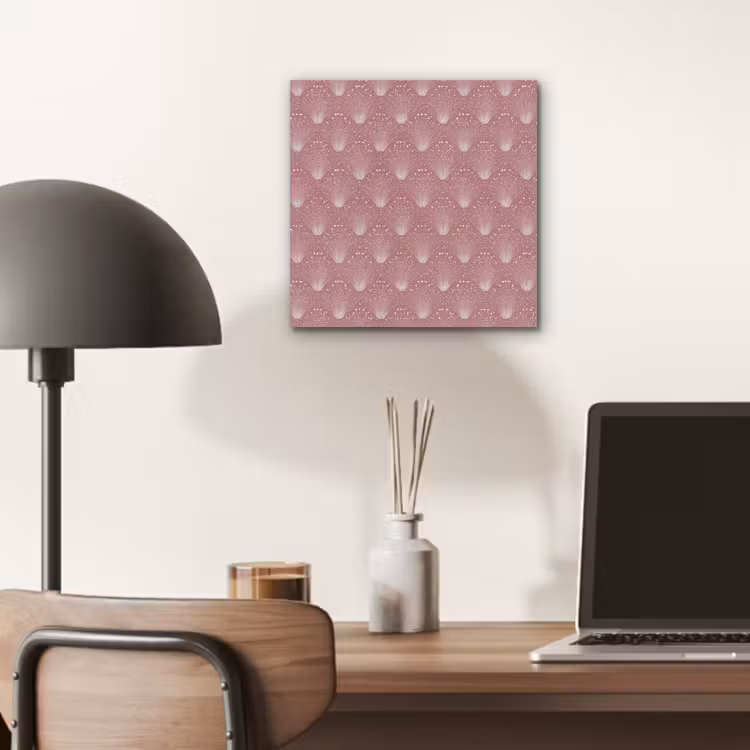 Aluminium schilderij - Trendy - Patroon - Roze — 6