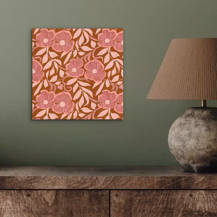Aluminium schilderij - Sfeer - Bloemen - Roze — 3