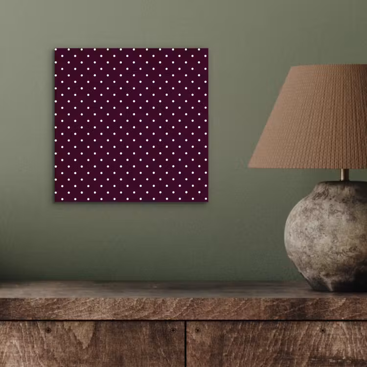 Aluminium schilderij - Stippen - Modern - Paars — 3