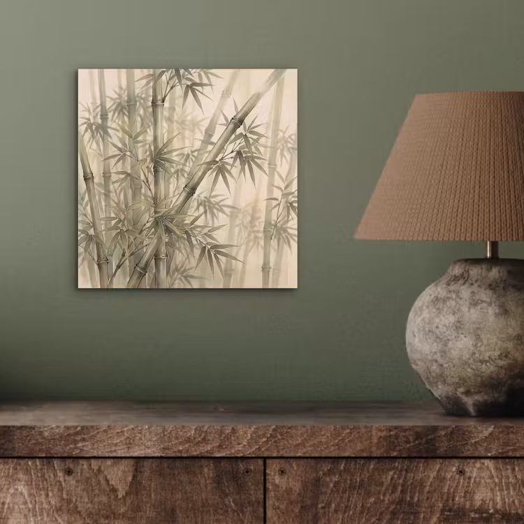 Aluminium schilderij - Bamboe - Bladeren - Aziatisch - Groen - Natuur — 3