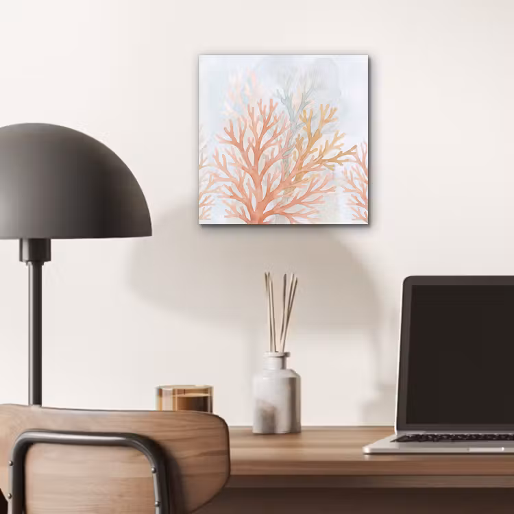Aluminium schilderij - Natuur - Abstract - Aquarel - Organisch - Warm — 6
