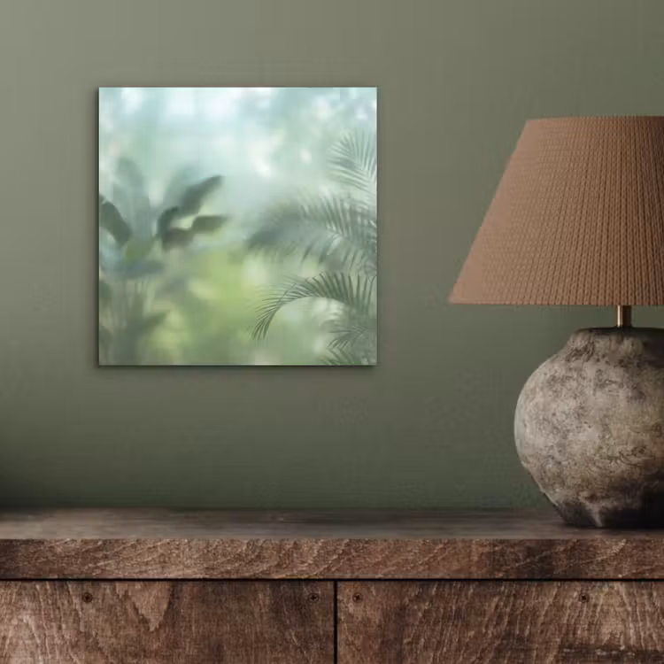 Aluminium schilderij - Natuur - Vervaagd - Groen - Abstract - Modern — 3