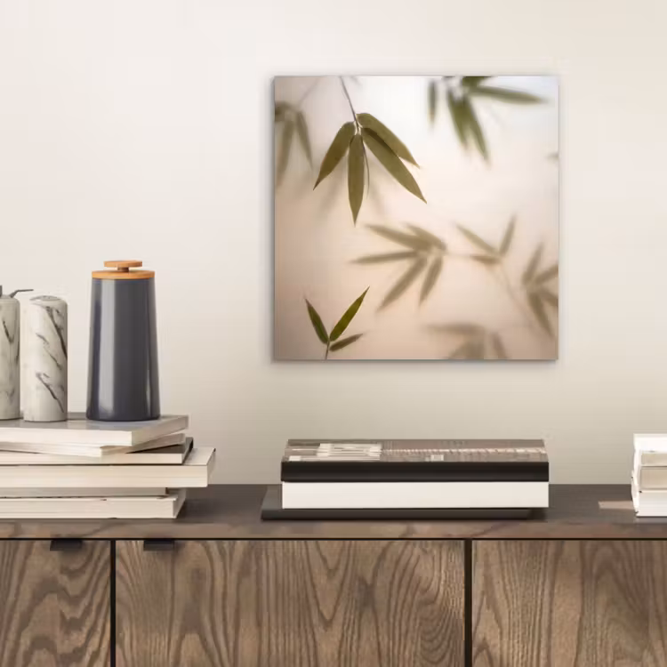 Aluminium schilderij - Planten - Bladeren - Natuur - Groen — 2