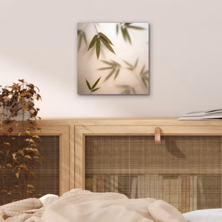 Aluminium schilderij - Planten - Bladeren - Natuur - Groen — 4