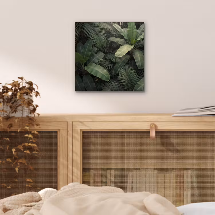 Aluminium schilderij - Bladeren - Groen - Tropisch - Natuur — 4