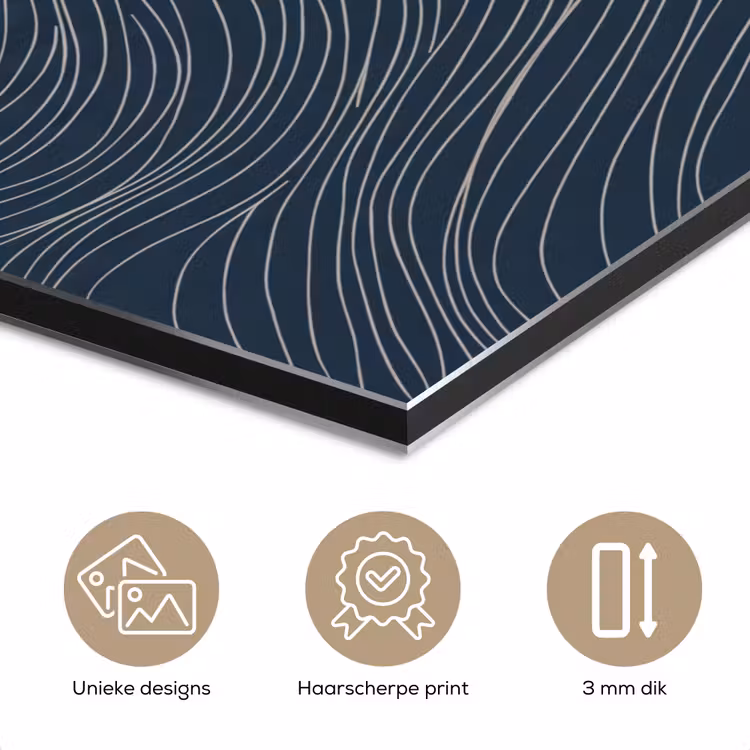 Aluminium schilderij - Persoon - Surfen - Oceaan - Natuur - Modern — 7