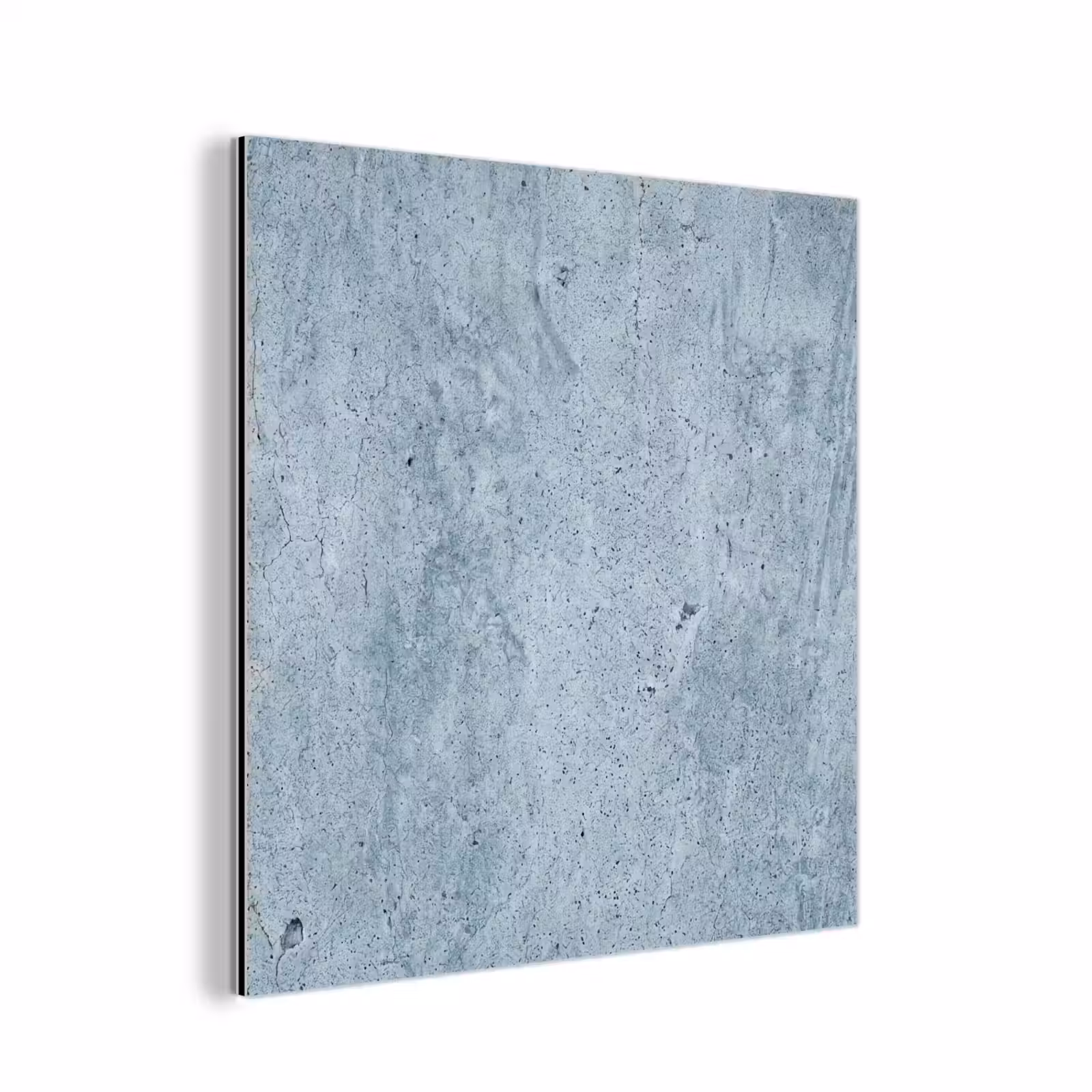 Aluminium schilderij - Oppervlak - Ruw - Abstract - Modern - Grijs — 1