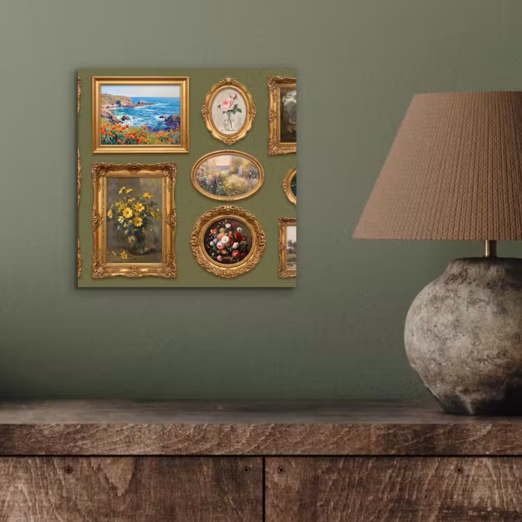 Aluminium schilderij - Hert - Bos - Natuur - Klassiek - Dieren — 3