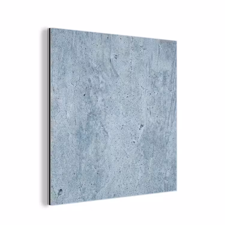 Aluminium schilderij - Oppervlak - Ruw - Abstract - Modern - Grijs — 1